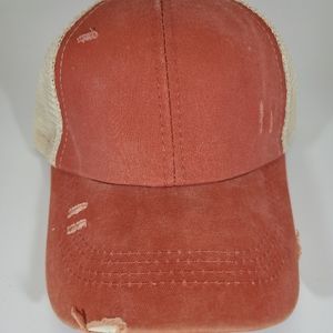 Ponytail or Messy Bun Baseball Hat